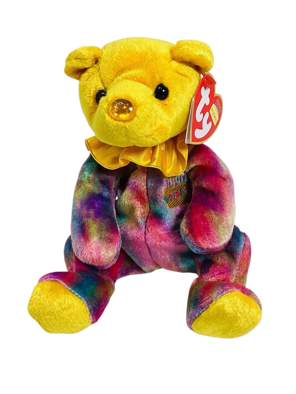 🦋 TY “November” Beanie Baby Birthday Bear - NWT